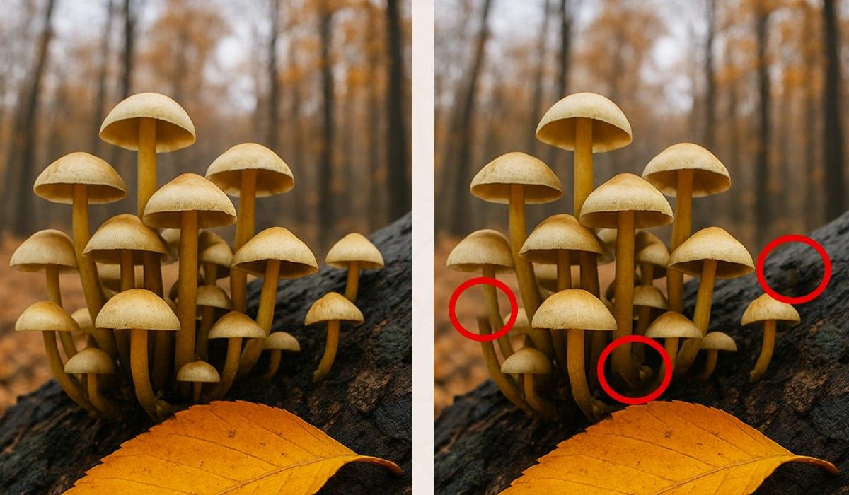 Encuentra 3 diferencias en 11 segundos: un rápido test de inteligencia