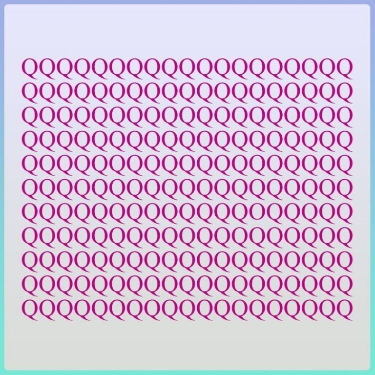 Un desafiante rompecabezas de CI: sólo los afortunados encontrarán la letra 