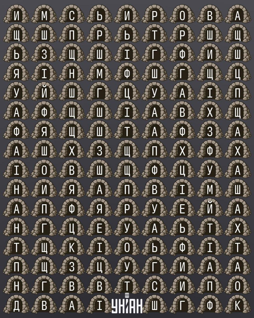 Tienes una vista de lince si encuentras la palabra 'mina' en 11 segundos en un asombroso juego de rompecabezas